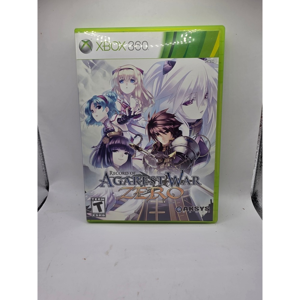 Record of Agarest War Zero Xbox 360 RPG Aksys Games Tactical Strategy Anime